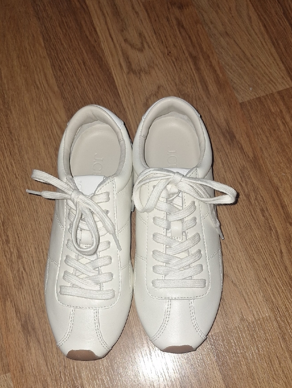 J.Crew Rec Sneakers in Leather Sz 6